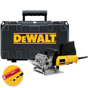 Dewalt DW682K-QS - Fresatrice per giunzioni con lamelle/linguette 600W