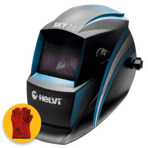 Helvi Sky 2.0 - Casco maschera autoscurante a 2 sensori