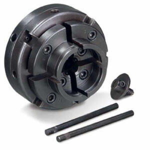 Holzstar 5931021 - Mandrino a 4 griffe per torni, diametro 100mm, filetto M33x3,5