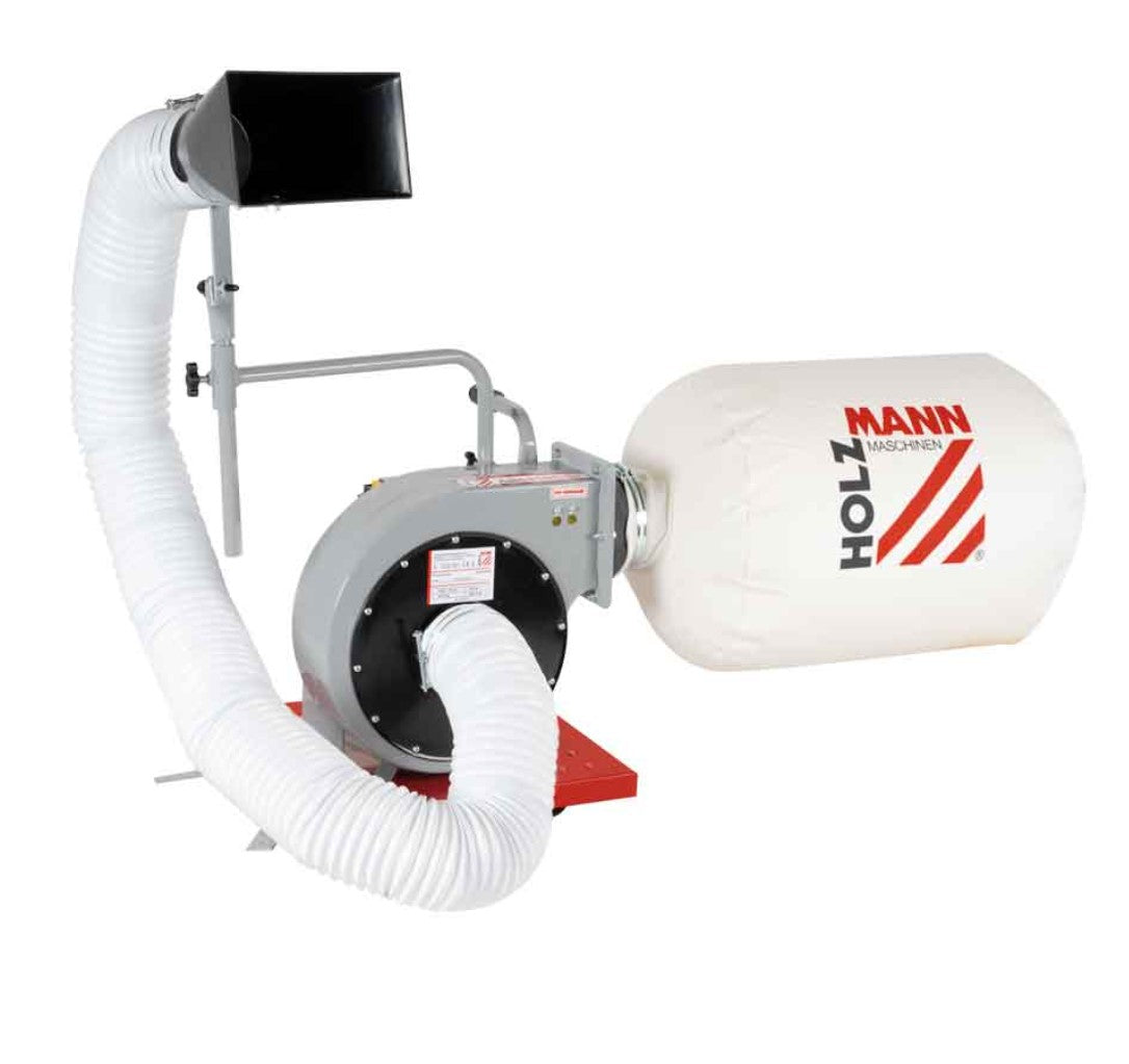 Holzmann ABS850DBK 230V Aspiratrucioli portatile con ruote