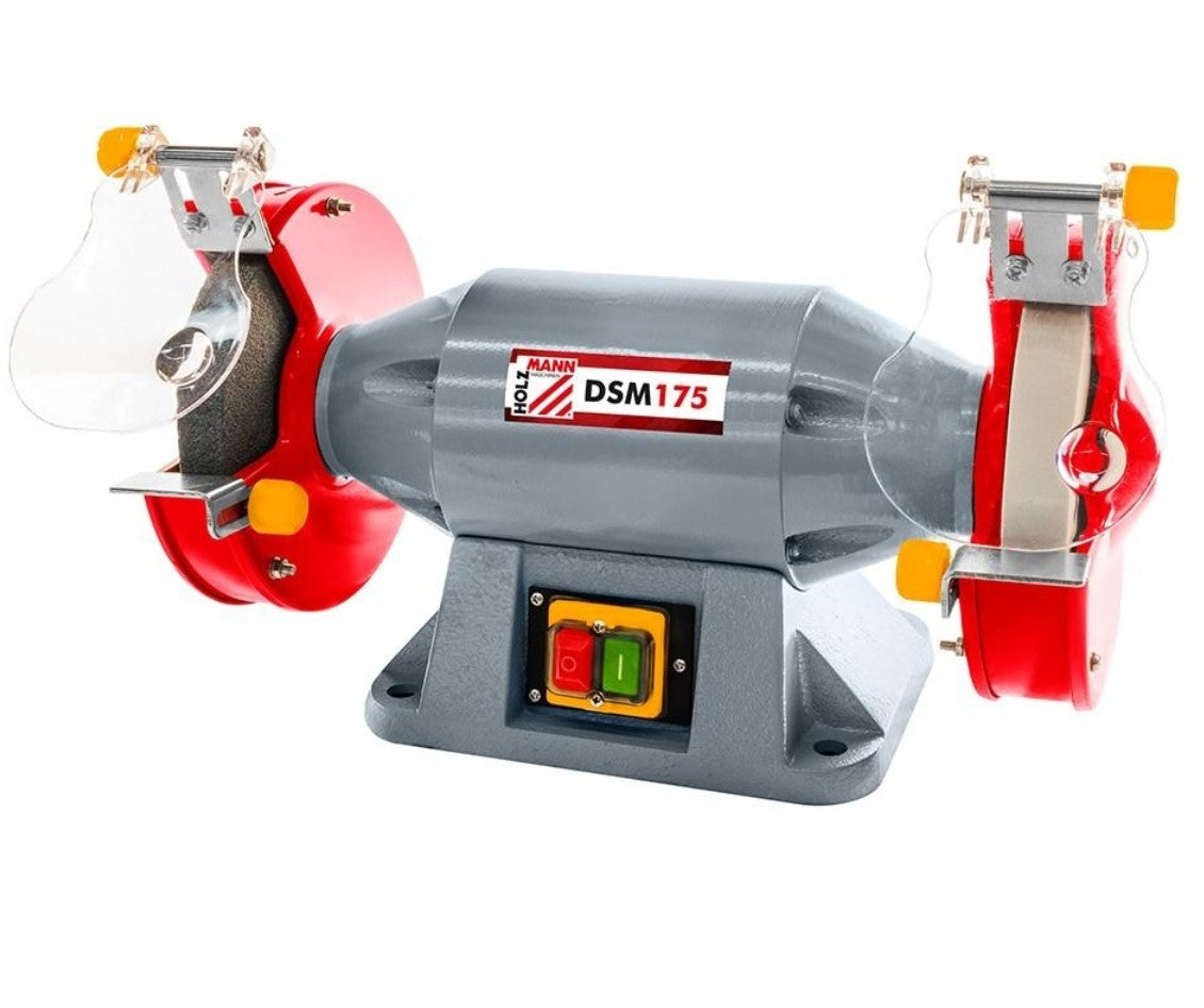 HOLZMANN dsm175 230v Smerigliatrice da banco doppia mola per metalli a induzione 520W