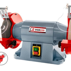 HOLZMANN dsm250 Smerigliatrice da banco doppia mola per metalli 400v 900w