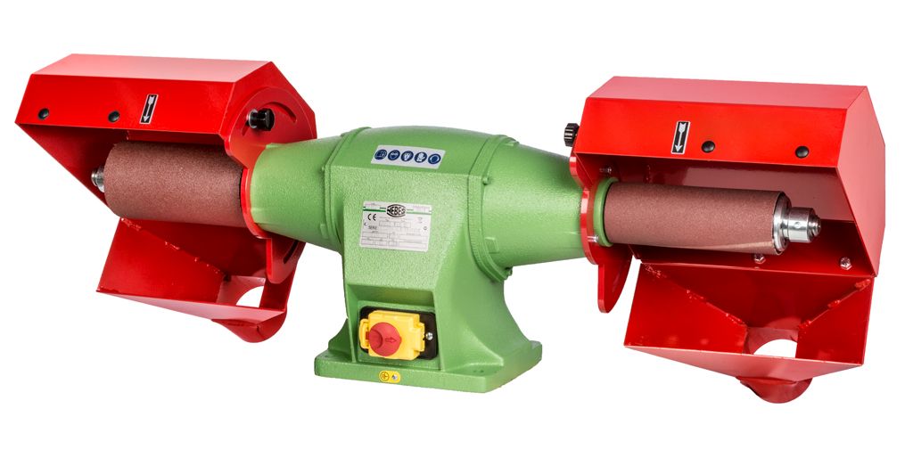 Pulitrice in ghisa a rulli pneumatici Nebes PR-2 2800rpm