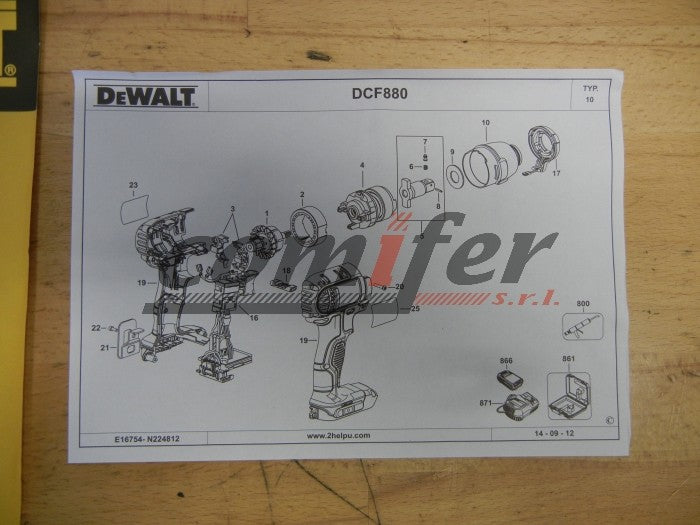 Dewalt DCF880N, avvitatore ad impulsi 1/2 - Image 5