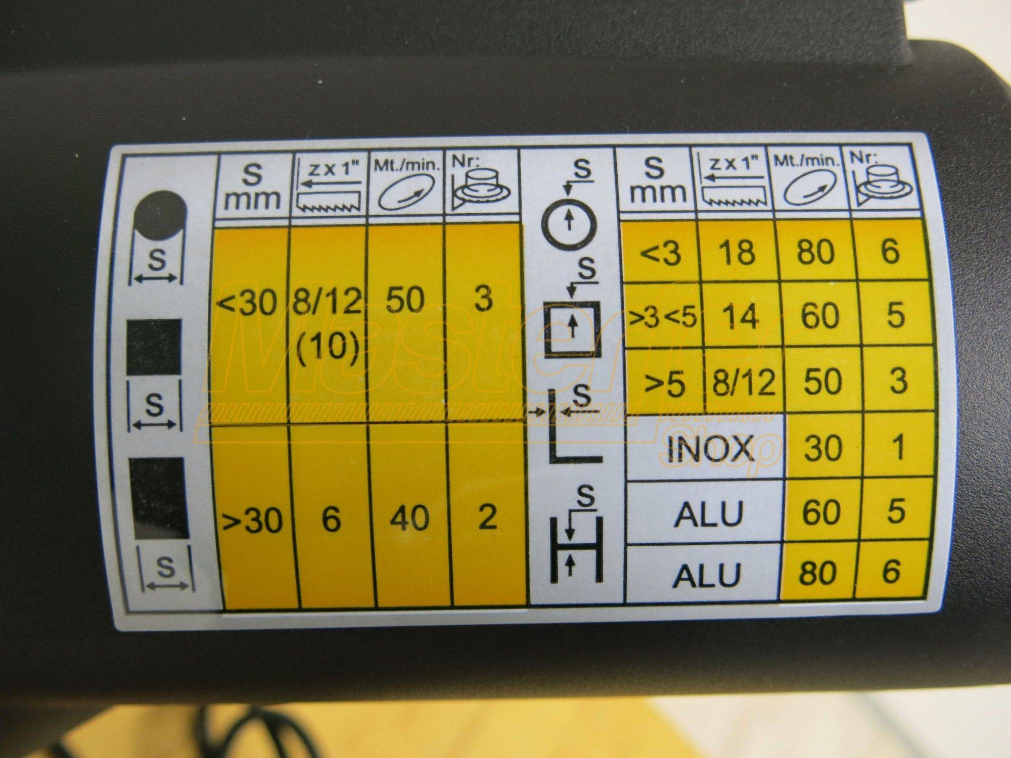 Nebes TM101 PLUS - Segatrice a nastro 1010W - Image 4
