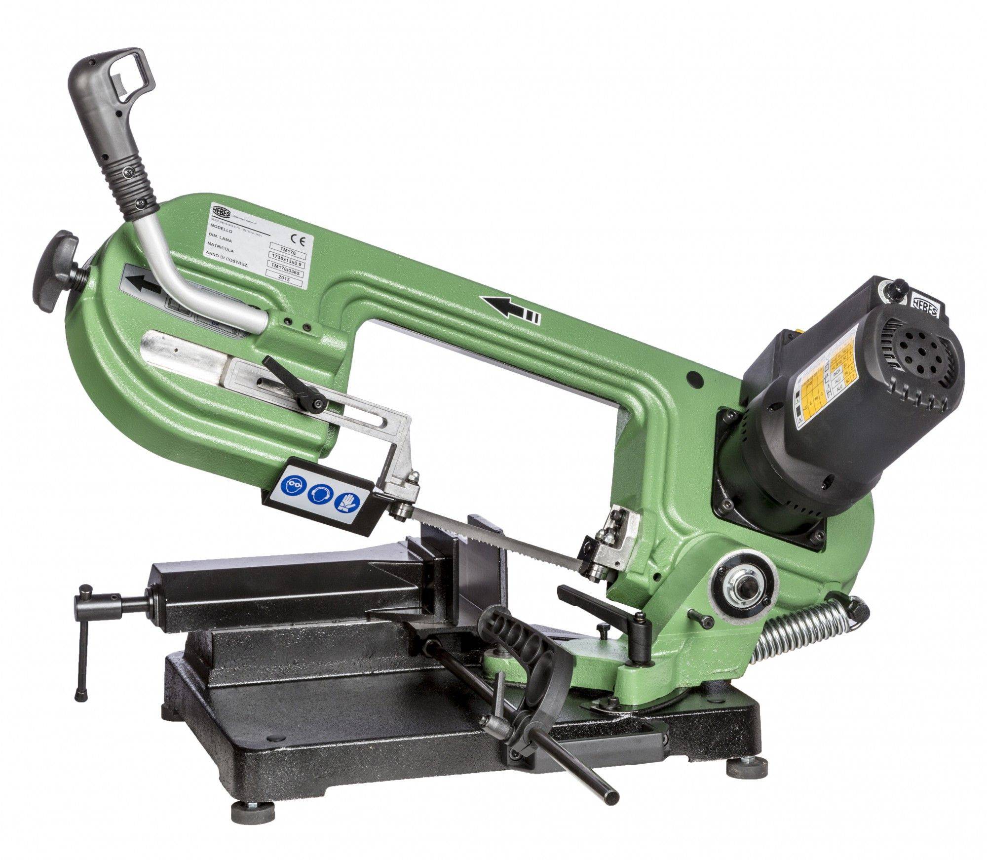 Nebes TM176 - Segatrice a nastro con motore inverter - 2000W