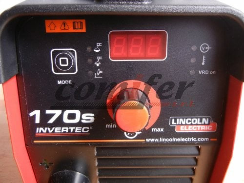 Saldatrice inverter Lincoln Electric Invertec 170S (160 A) senza cavi - Image 3