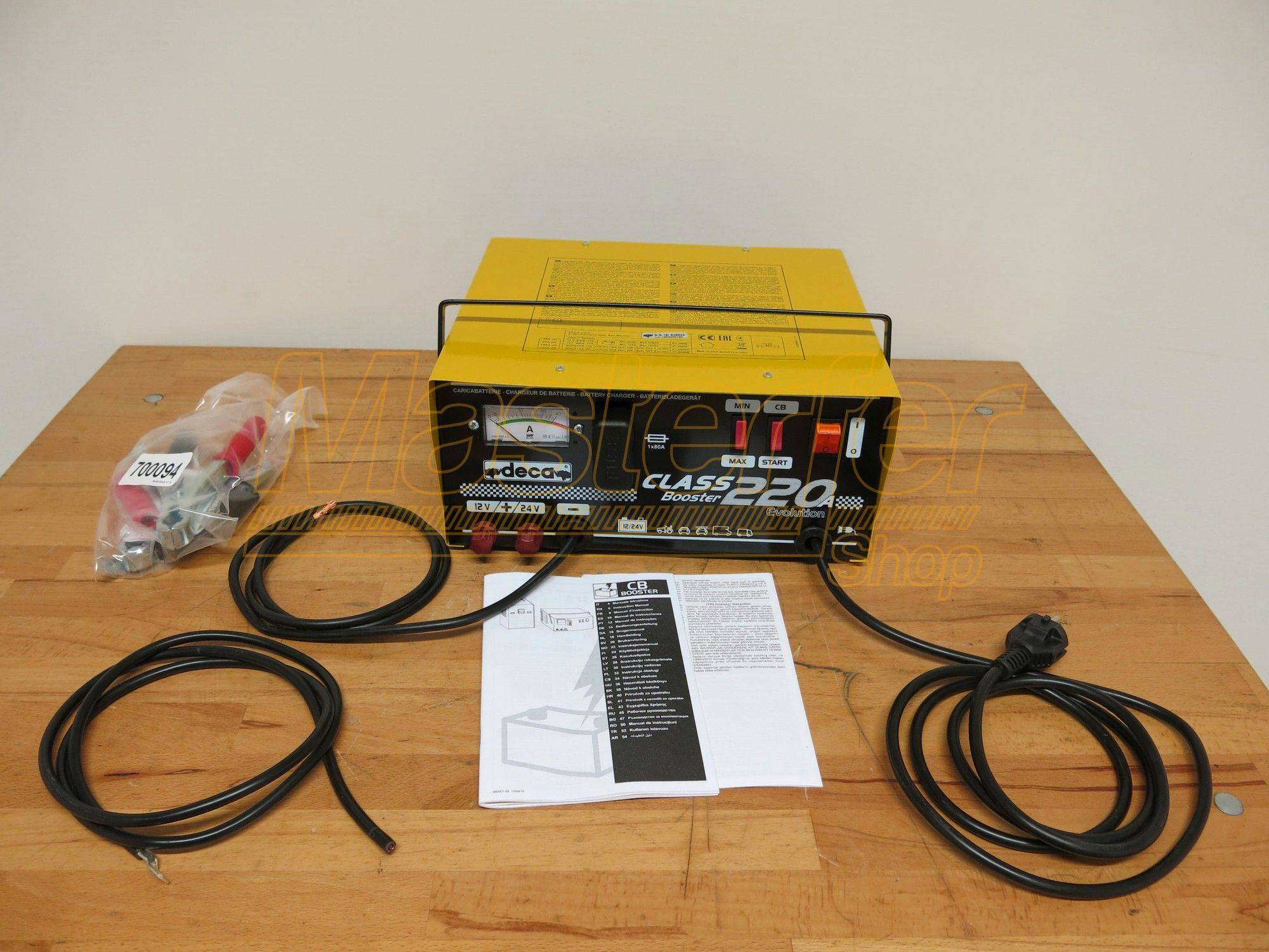 Avviatore caricabatterie 12-24V - Deca CLASS BOOSTER 220A (carica 20 A - avviamento 230 A) - Image 2