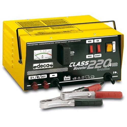 Avviatore caricabatterie 12-24V - Deca CLASS BOOSTER 220A (carica 20 A - avviamento 230 A)