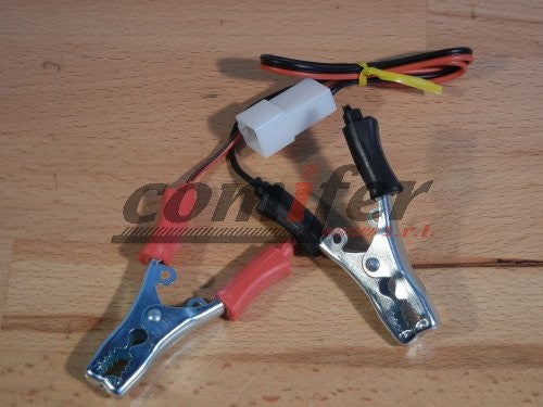 Caricabatterie mantenitore inverter 12V Deca SM 1208 (carica media 0,8 A) - pronto all'uso per batterie moto fino a 35Ah - Image 4