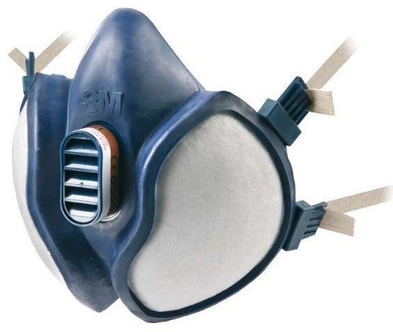Maschera antipolvere polveri vapori respiratore a semimaschera 3M 4251 - Image 2