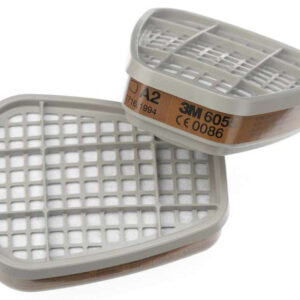Filtri per gas e vapori 3M 6055 per vernici, solventi e adesivi organici