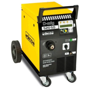 Saldatrice SINERGICA a filo continuo MIG - Deca D-MIG 520 SD (180 A) monofase - completa di torcia GAS ( SOLO GAS)