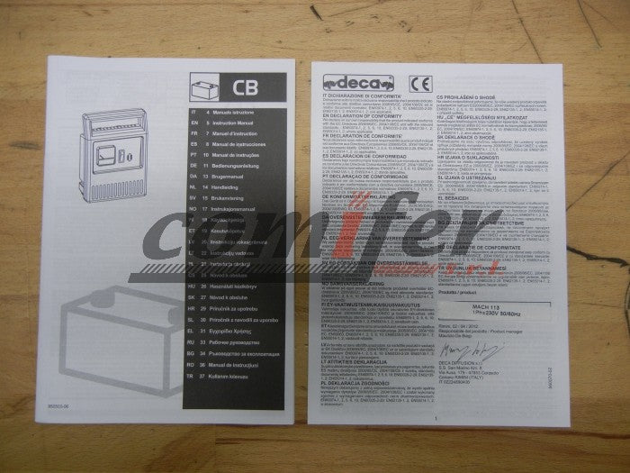 Caricabatterie elettromeccanico 12V Deca MACH 113 (carica 3 A) - Image 3