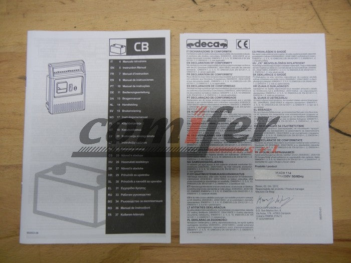 Caricabatterie elettromeccanico 12V Deca MACH 114 (carica 4 A) - Image 2