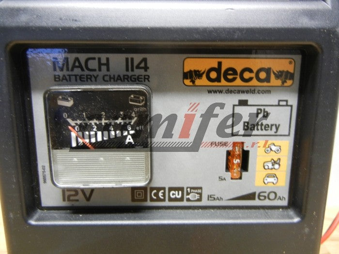 Caricabatterie elettromeccanico 12V Deca MACH 114 (carica 4 A) - Image 5