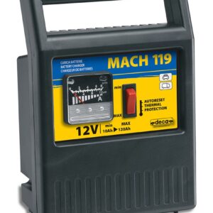 Caricabatterie elettromeccanico 12V Deca MACH 119 (carica 9 A)