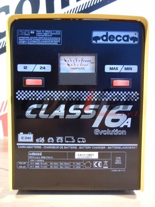 Caricabatterie elettromeccanico 12-24V Deca CLASS 16A (carica 12 A) - Image 3