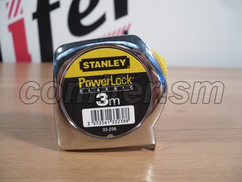 Flessometro 3 metri Stanley Powerlock 33-238 - Image 2