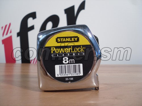 Flessometro 8 metri Stanley Powerlock 33-198 - Image 2