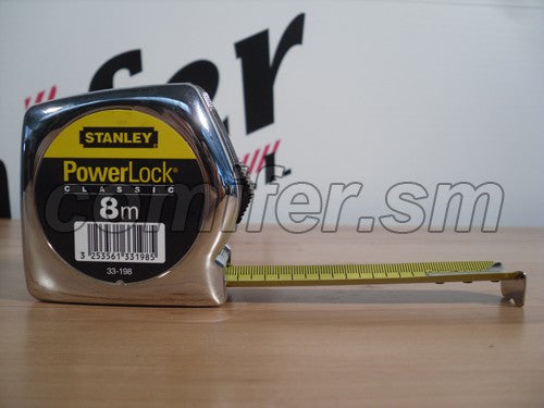 Flessometro 8 metri Stanley Powerlock 33-198 - Image 5