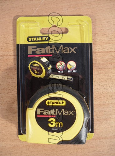 Flessometro 3 metri Stanley Fat Max 33-681 - Image 2