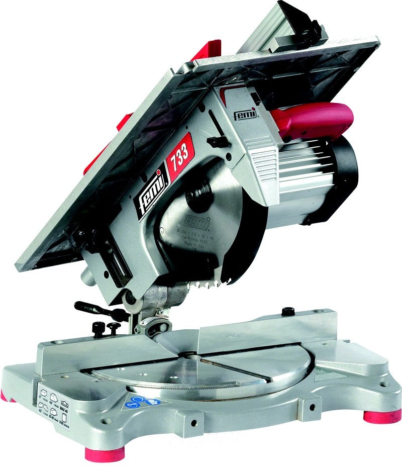 Femi 733 - 1300W Troncatrice per legno 220v