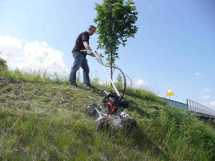 Rasaerba da pendenza Orec Spider Mower SP1000 - trazione 4X4 manubrio regolabile e telescopico - Image 2