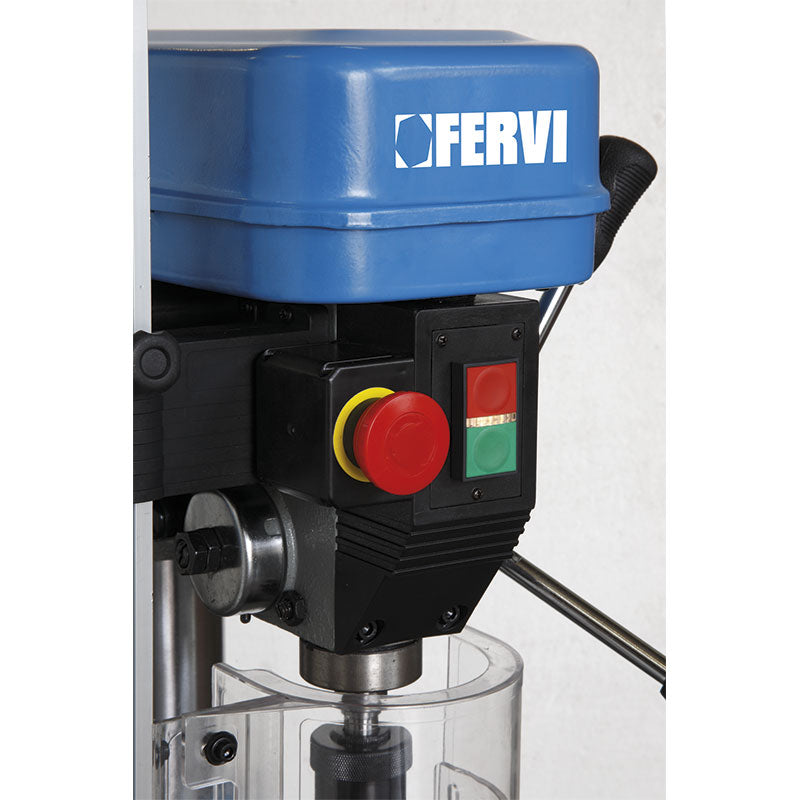 Fervi 0012 - Trapano da banco con trasmissione a cinghia 220V - 650W - Image 3