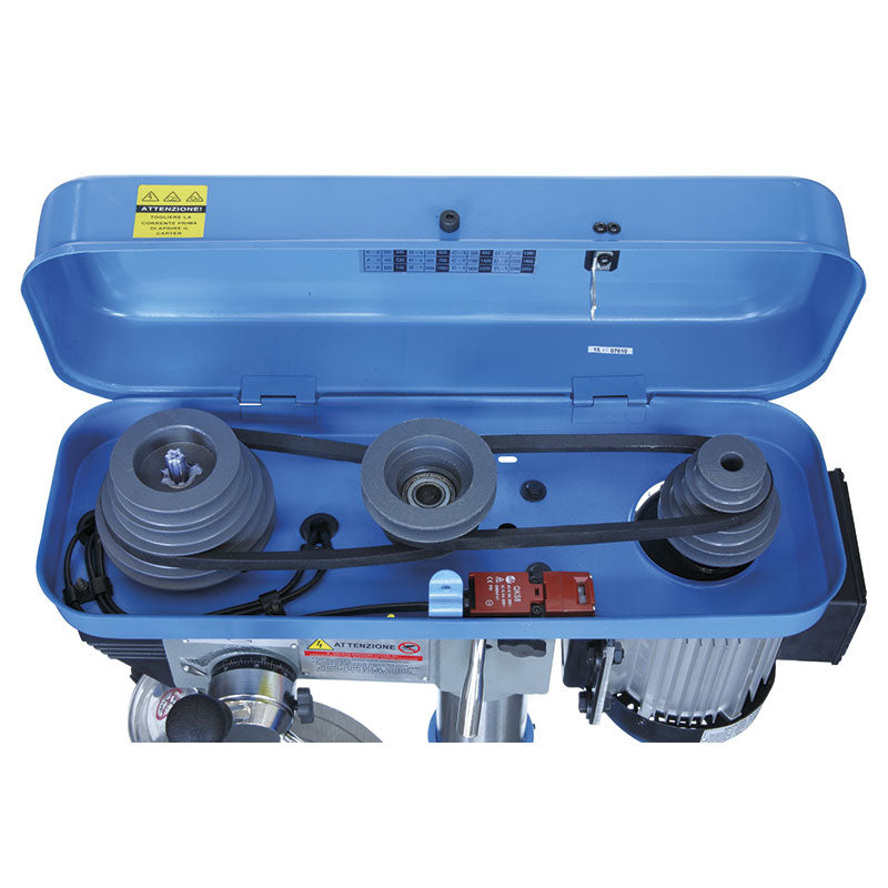 Fervi 0012 - Trapano da banco con trasmissione a cinghia 220V - 650W - Image 4