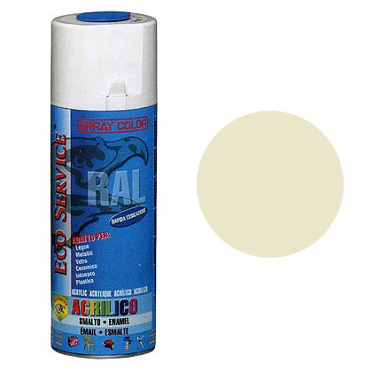 Eco Service RAL1013 spray 400ml - Bianco Perla