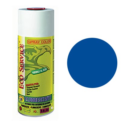 Eco Service spray Fluorescente 400ml - Bleu