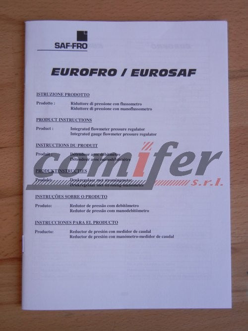 Riduttore di pressione FRO con manoflussometro (Argon/CO2),W000290231 - Image 5