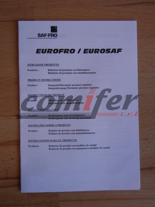 Riduttore di pressione FRO con manoflussometro (CO2) - Image 4