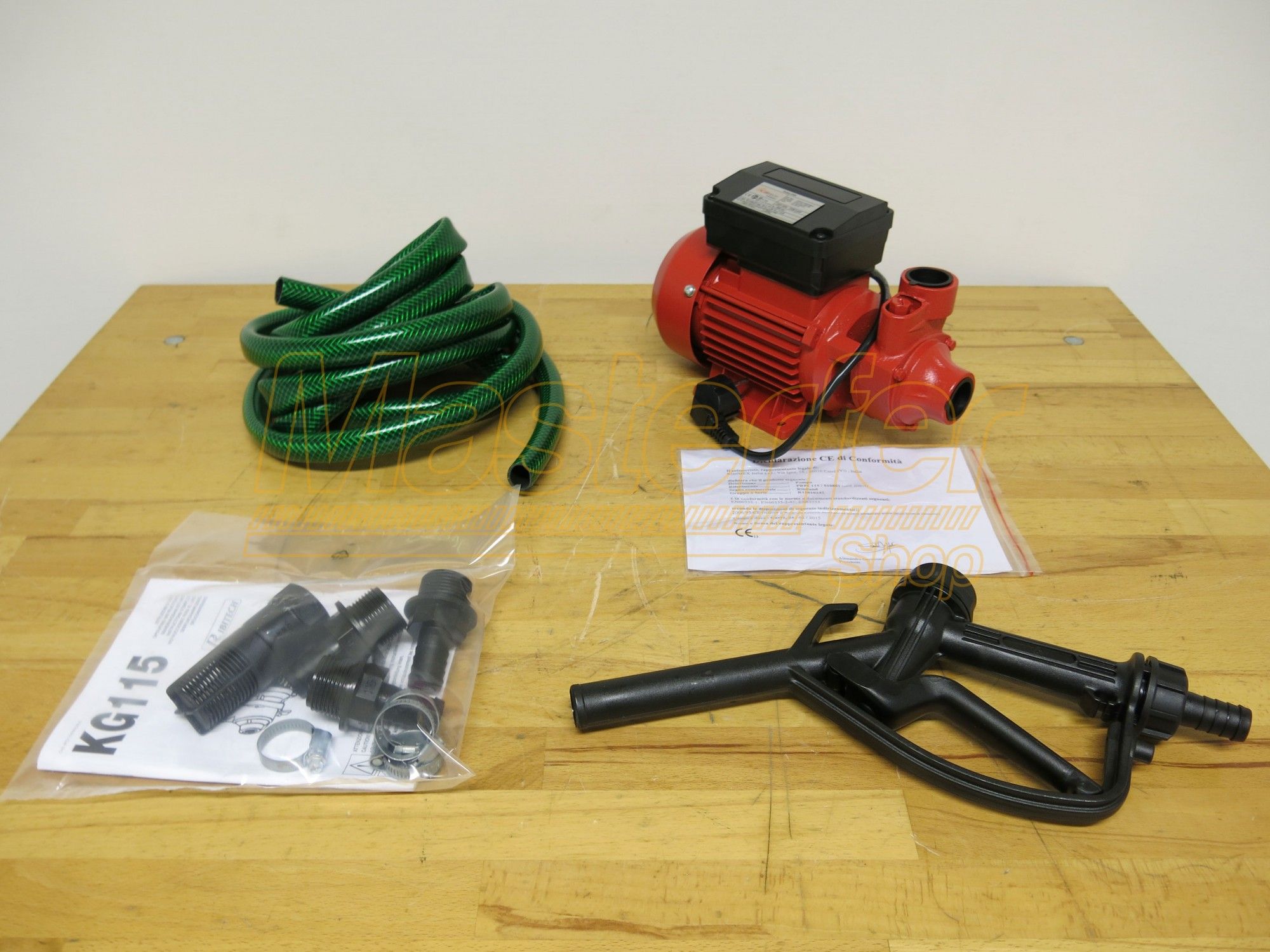 Pompa travaso gasolio Ribimex PRKG115 - con KIT pronta all'uso - Image 2