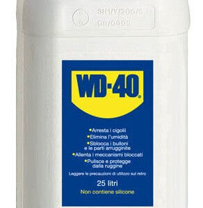 WD-40 Lubrificante Sbloccante Protettivo Pulitore 25lt