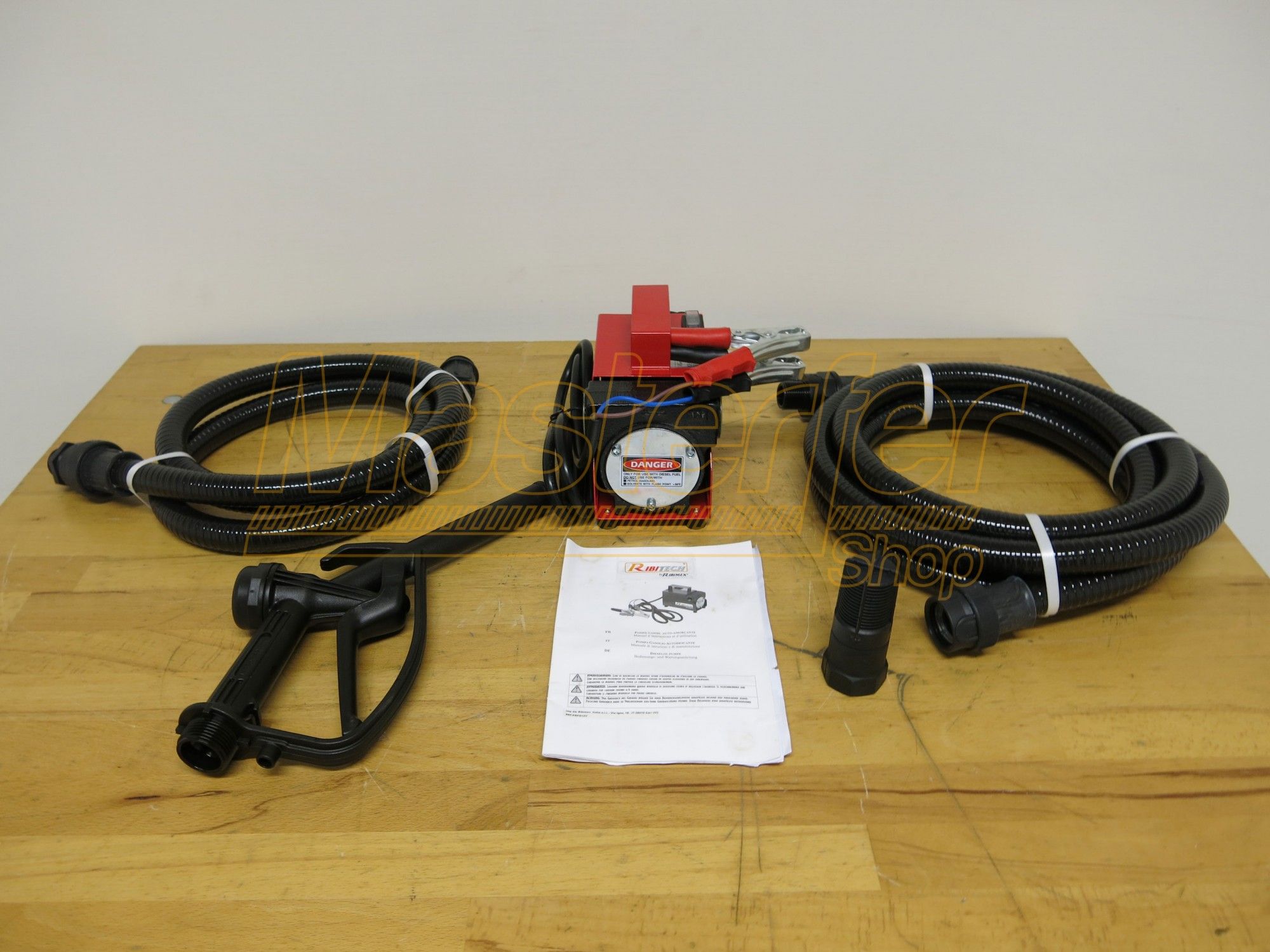 Pompa travaso gasolio autoadescante 12V Ribimex PRKG12V - con KIT pronta all'uso - Image 2