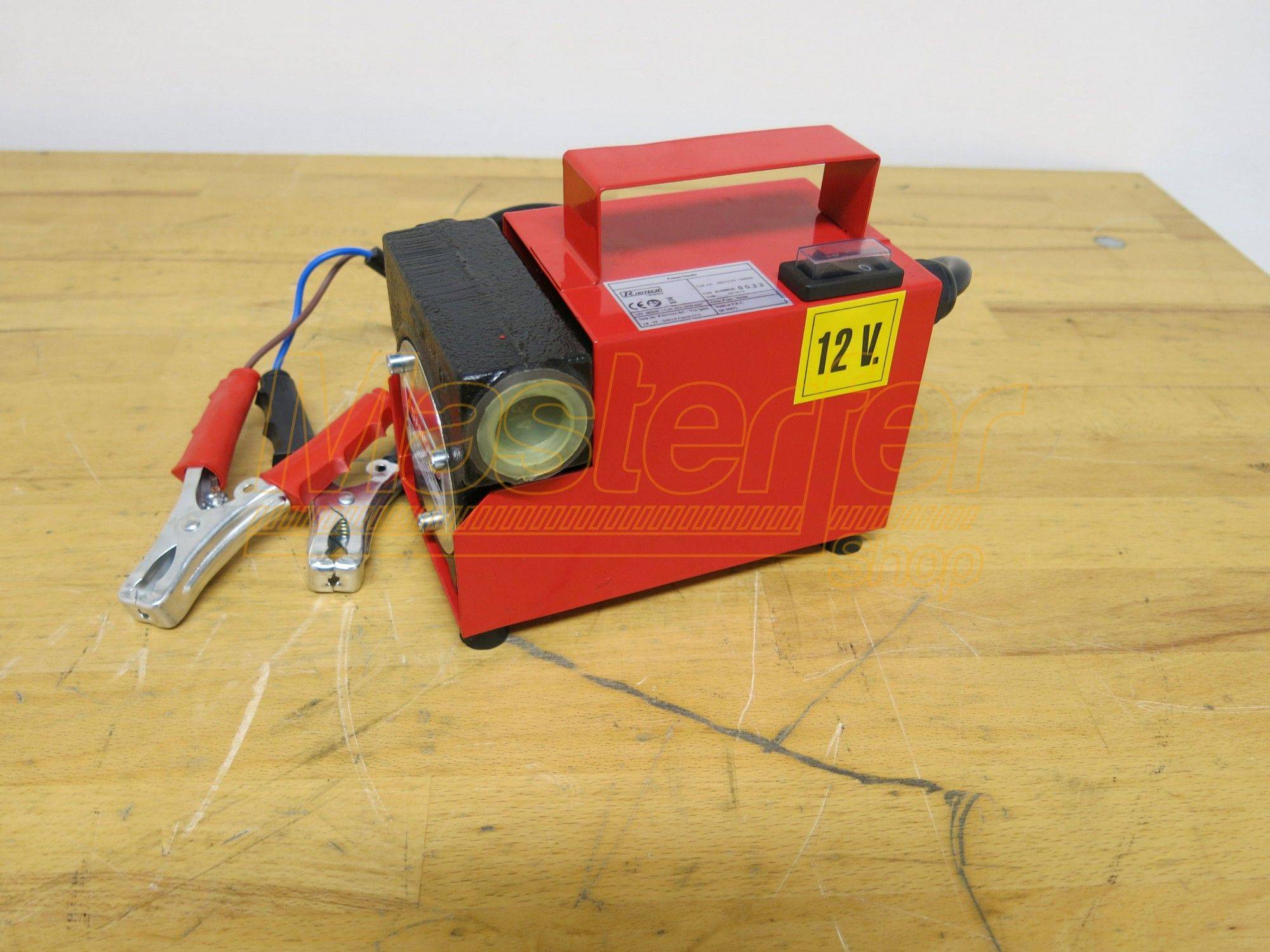 Pompa travaso gasolio autoadescante 12V Ribimex PRKG12V - con KIT pronta all'uso - Image 4