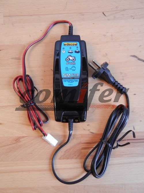 Deca SM 608 - Caricabatterie mantenitore automatico inverter 6V (carica media 0,8 A) - Image 3