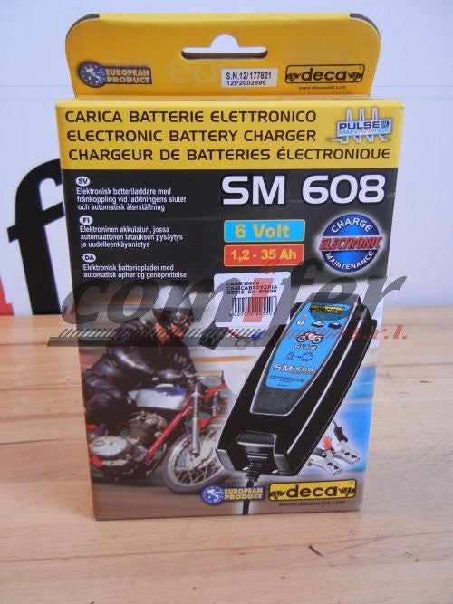 Deca SM 608 - Caricabatterie mantenitore automatico inverter 6V (carica media 0,8 A) - Image 4