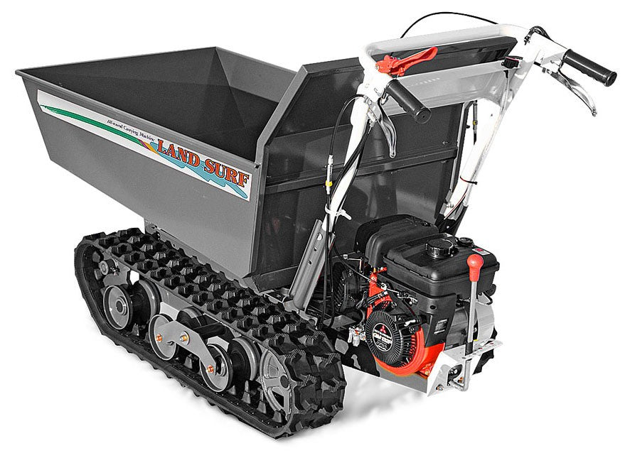 Motocarriola cingolata Orec LS360D - cassone dumper portata 350kg transporter