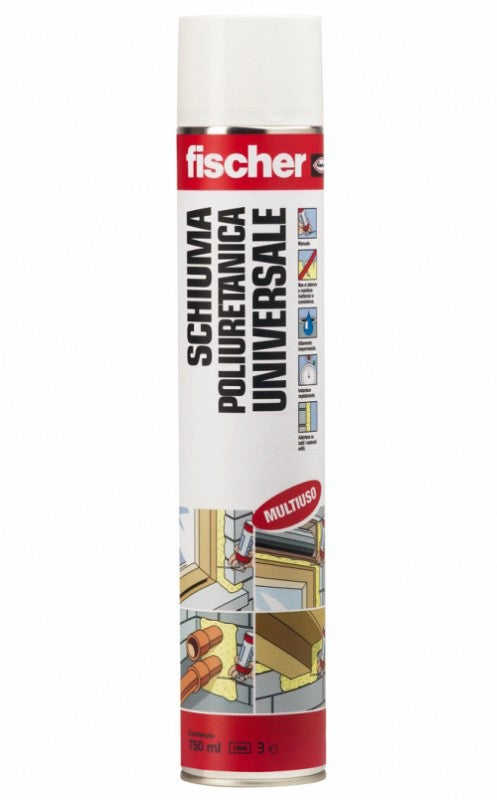 Schiuma poliuretanica universale Fischer 1K-750 M (manuale)