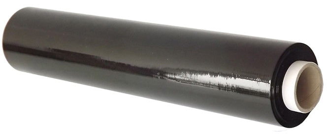 Film estensibile manuale nero 23 ??m - bobina da 2,4 kg altezza 50cm lunghezza 180mt