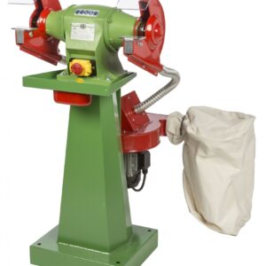 Smerigliatrice con aspiratore Nebes serie industriale in ghisa SA-10 - 1,0 HP monofase