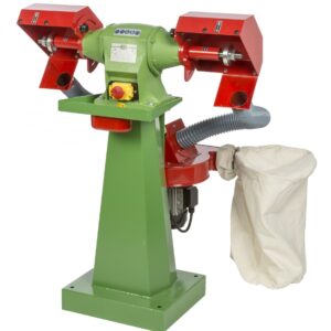 Pulitrice con aspiratore Nebes PA-2 serie industriale in ghisa - 1,0 HP trifase