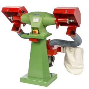 Pulitrice con aspiratore Nebes PA-7 serie industriale in ghisa - 5,0 HP trifase