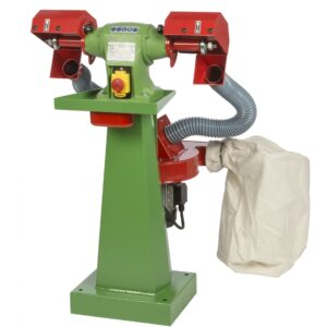 Pulitrice con aspiratore Nebes PA-9 serie industriale in ghisa - 0,5 HP monofase