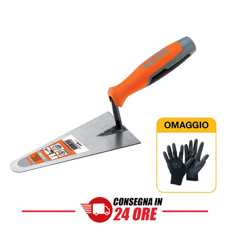 Cazzuola punta tonda 20 cm con omaggio