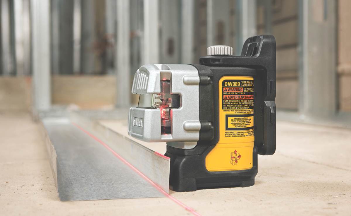 Dewalt DW089K - Tracciatore livella laser con regolazione fine, due linee a croce e una a 90' - Image 3