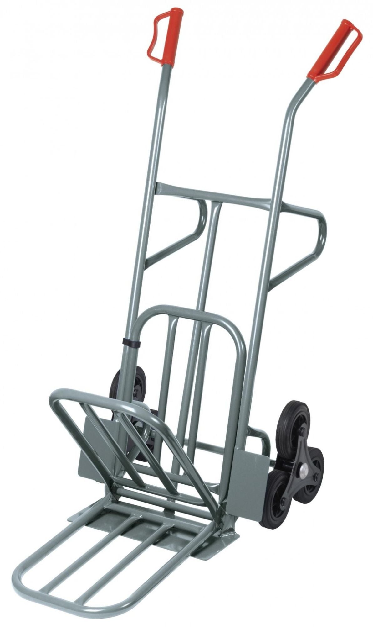 Carrello a 6 ruote piene con pedana pieghevole Ribimex PRCD6R - per salire/scendere le scale